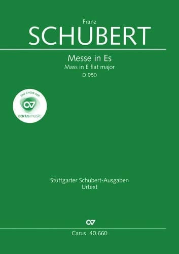 Schubert: Mass in E-flat Major, D 950 (Full Score – Paperback)