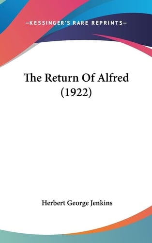 The Return Of Alfred (1922)