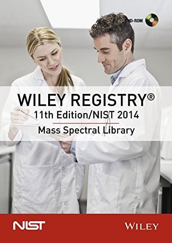 Wiley Registry 11th Edition / NIST 2014 Mass Spectral Library (DVD)