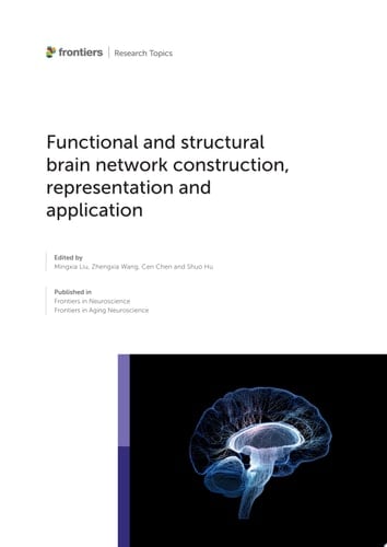 Functional and structural brain network construction, representation and application