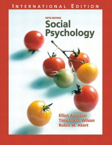 Social Psychology with Current Directions in Social Psychology