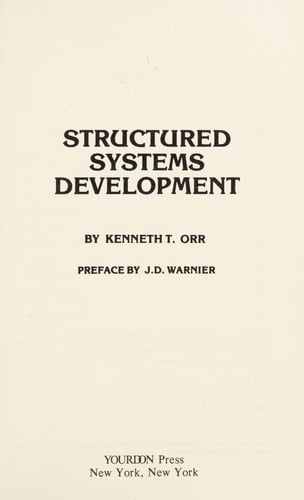Structured systems development