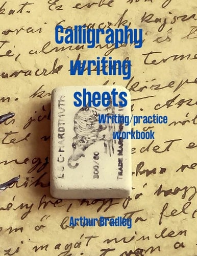 Calligraphy writing sheets