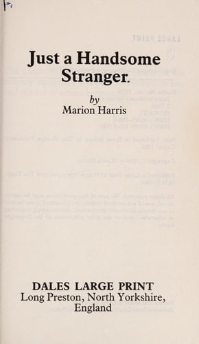 Just a Handsome Stranger