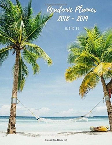 Academic Planner 2018 - 2019 8. 5 X 11 Week by Week Academic Planner 2018 -2019