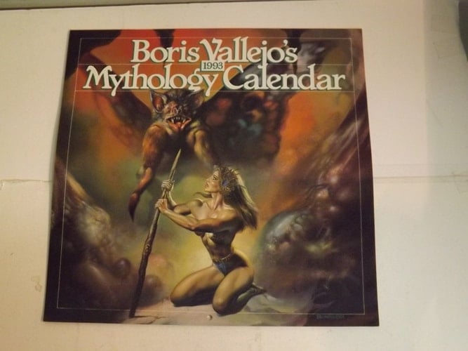 Boris Vallejo 1993 Calendar