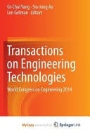 Transactions on Engineering Technologies World Congress on Engineering 2014
