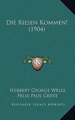 Die Riesen Kommen! (1904) (German Edition)