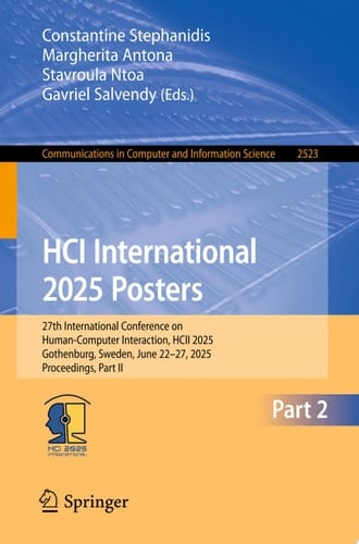 HCI International 2025 Posters