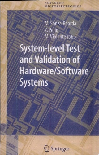 System-level Test and Validation of Hardware/Software Systems