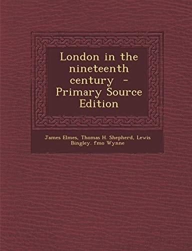 London in the nineteenth century