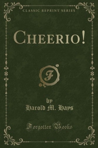 Cheerio! (Classic Reprint)