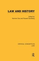 Law and History Critical Concepts in Law