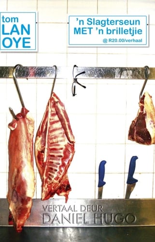 'n Slagterseun met 'n brilletjie