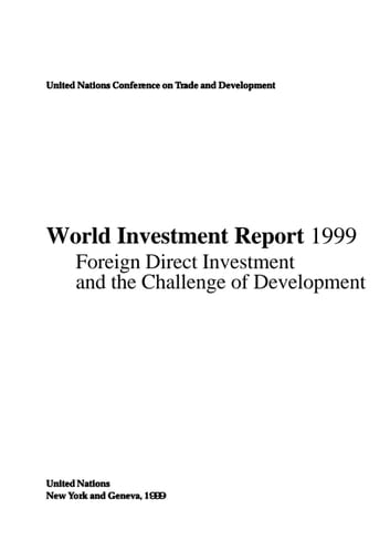 World Investment Report 1999