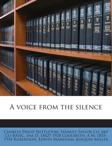 A voice from the silence