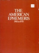 The American Ephemeris 1961 to 1970