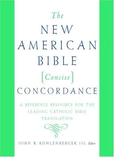 The New American Bible Concise Concordance