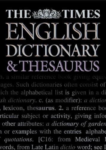 Collins the Times English Dictionary & Thesaurus