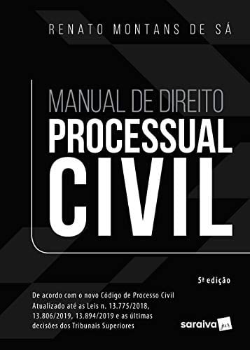 Manual de Direito Processual Civil - 5ª Edição 2020