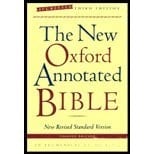 The New Oxford Annotated Bible, New Revised Standard Version, Third Edition (Hardcover Indexed 9700)