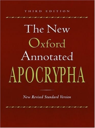 The New Oxford Annotated Bible, New Revised Standard Version, Third Edition (Genuine Leather Black 9714)