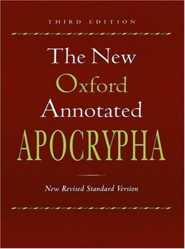 The New Oxford Annotated Bible, New Revised Standard Version, Third Edition (Genuine Leather Black Indexed 9714)