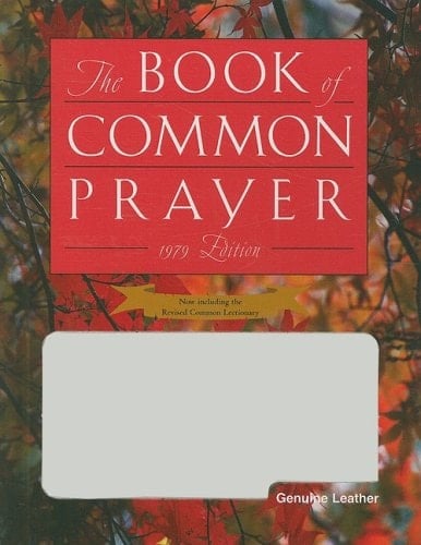 1979 Book of Common Prayer, Personal Edition Genuine White Leather