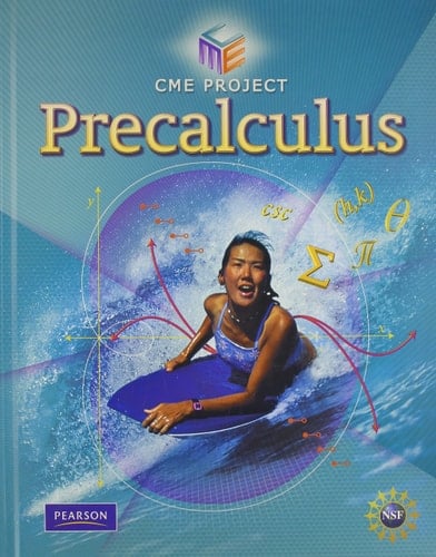Center for Mathematics Education Precalculus Student Edition 2009c
