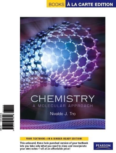 Books a la Carte for Chemistry A Molecular Approach