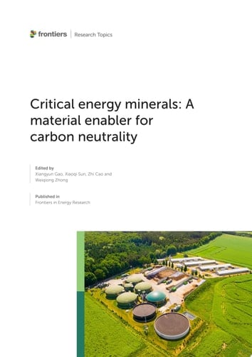 Critical Energy Minerals: A Material Enabler for Carbon Neutrality