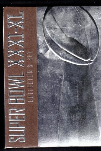 NFL Super Bowl Collections: Super Bowl XXXI-XL