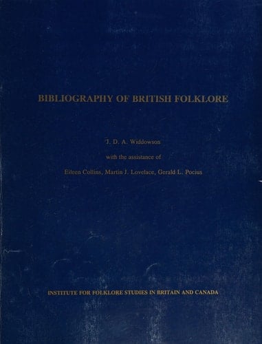 Bibliography of British folklore