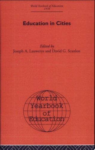 World Yearbook of Education 1970