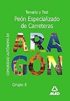 Peon especializado de carreteras comunidad autonoma de aragon. Temario y test