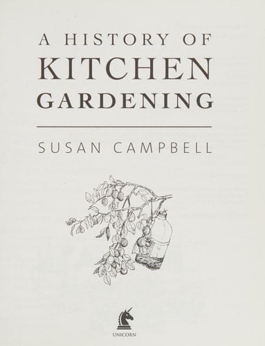 A History of Kitchen Gardening