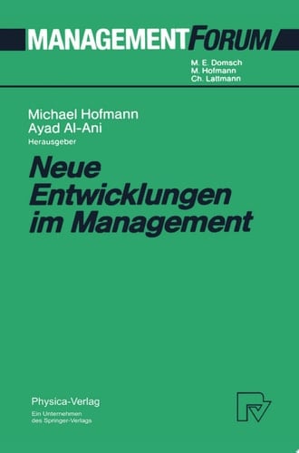 Neue Entwicklungen im Management