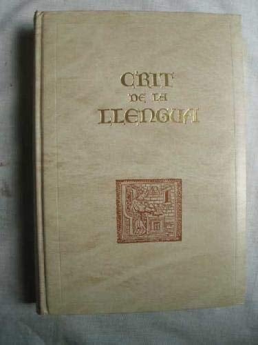 Crit de la llengua denominació de la llengua valenciàna : testimonis (sigles XIV-XVI)