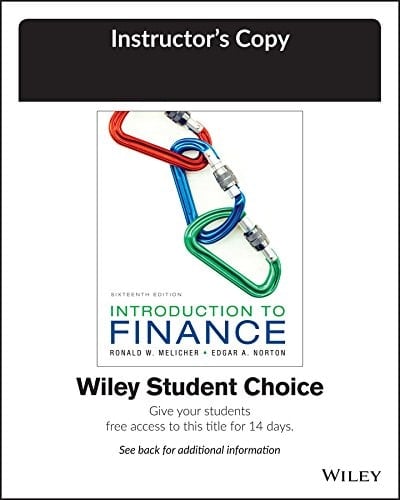 Introduction to Finance: Markets, Investments, and Financial Management, 16e Evaluation Copy