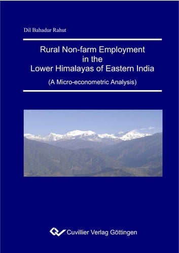 Rural Non-farm Employment in the Lower Himalayas of Eastern India