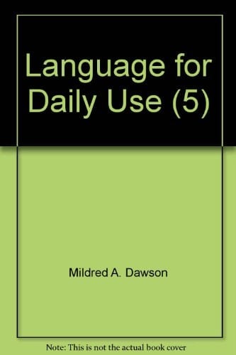 Language for Daily Use (5)