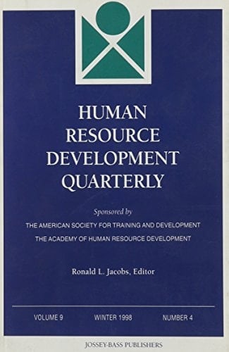 Human Resource Development Quarterly Winter 1998