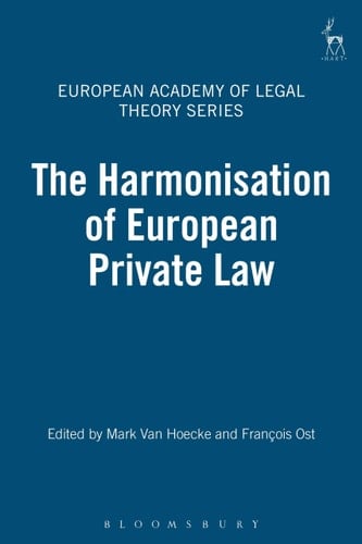 The Harmonisation of European Private Law