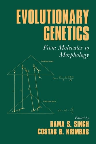 Evolutionary Genetics From Molecules to Morphology