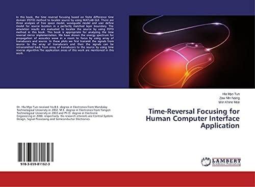 Time-Reversal Focusing for Human Computer Interface Application