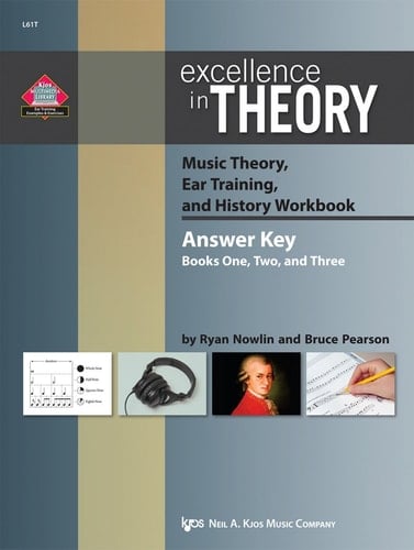 Excellence in Theory Music Theory, Ear Training, and History Workbook. Answer Key
