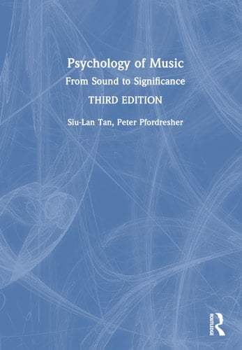 Psychology of Music From Sound to Significance