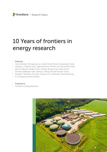 10 Years of Frontiers in Energy Research