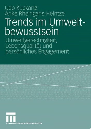 Trends im Umweltbewusstsein