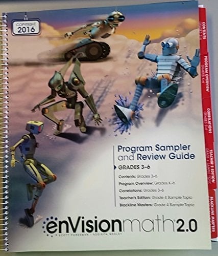 enVisionmath2.0 Program Sampler and Review Guide Grades 3-6